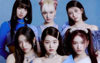 This contains an image of IVE Members