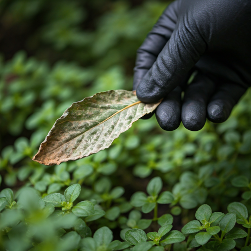 Black Head Mold on Plants and in Gardens