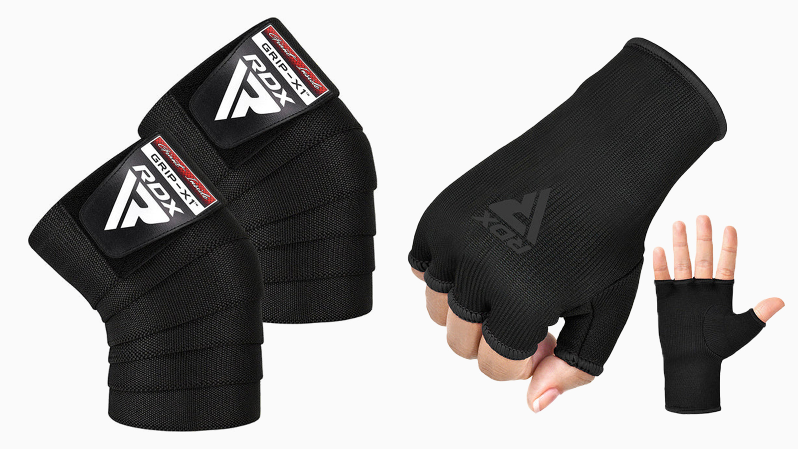 Hand and Knee wraps offer additional support and protection to muscles during a workout. 