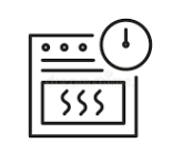 oven for drying icon