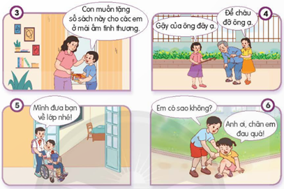 BÀI 3: EM CẢM THÔNG GIÚP ĐỠ NGƯỜI GẶP KHÓ KHĂN