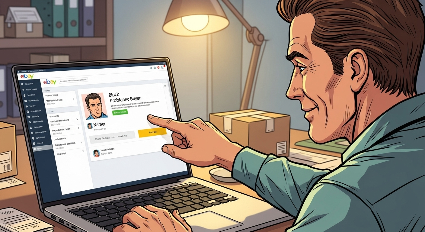 how to block a buyer on eBay