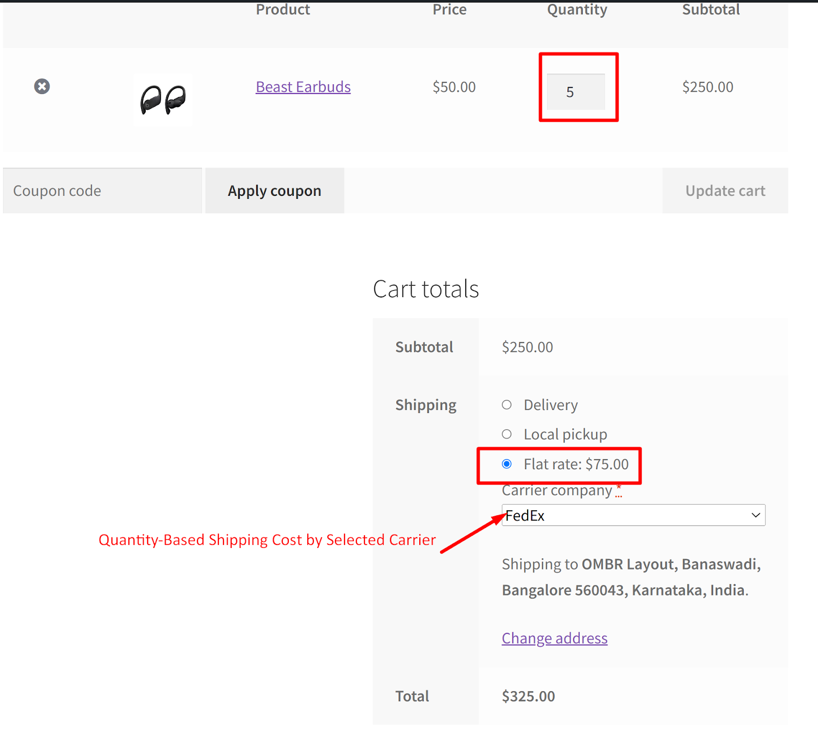 How to Add Carrier Field for a Shipping Method in WooCommerce Cart and Checkout? - Tyche Softwares