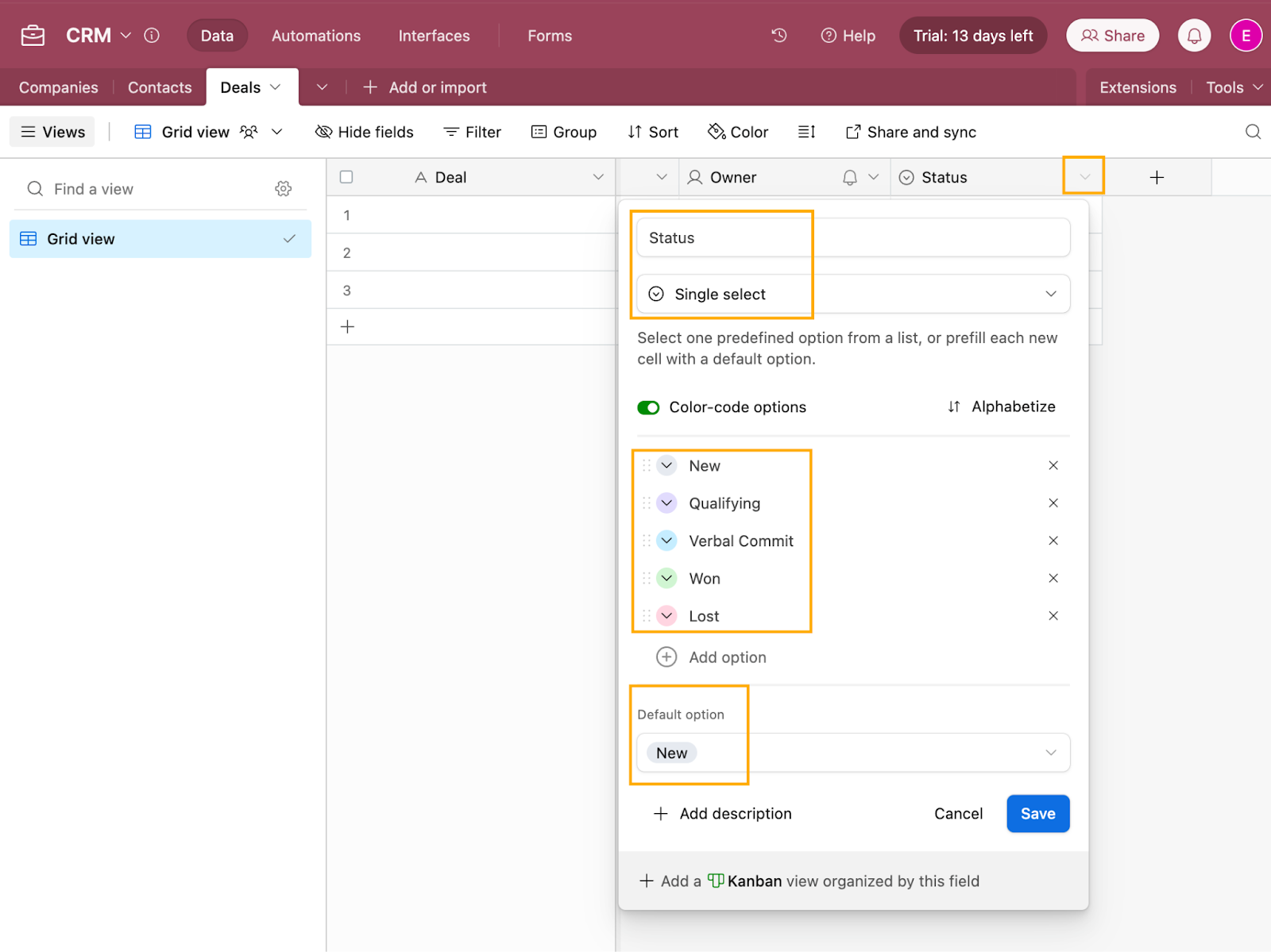 Airtable Basics: Build a simple CRM to store client data