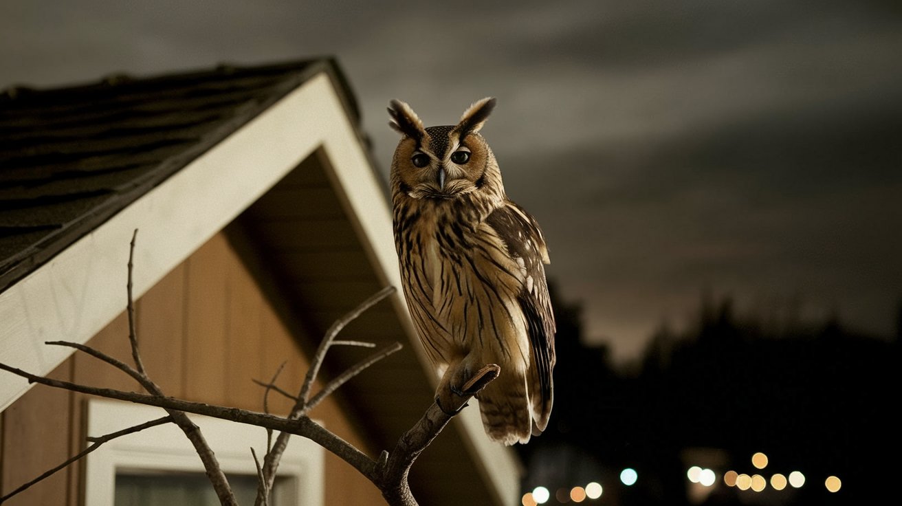 What Does Seeing an Owl at Your House at Night Mean? 🏠🦉