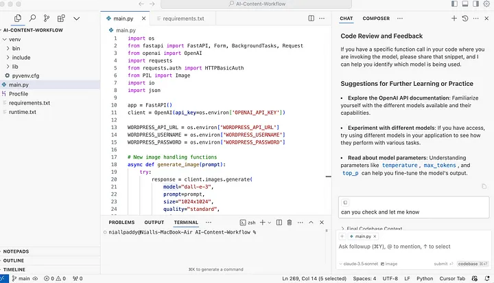 Test Case Generation with AI