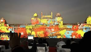 Watch the Light and Sound show at Red Fort