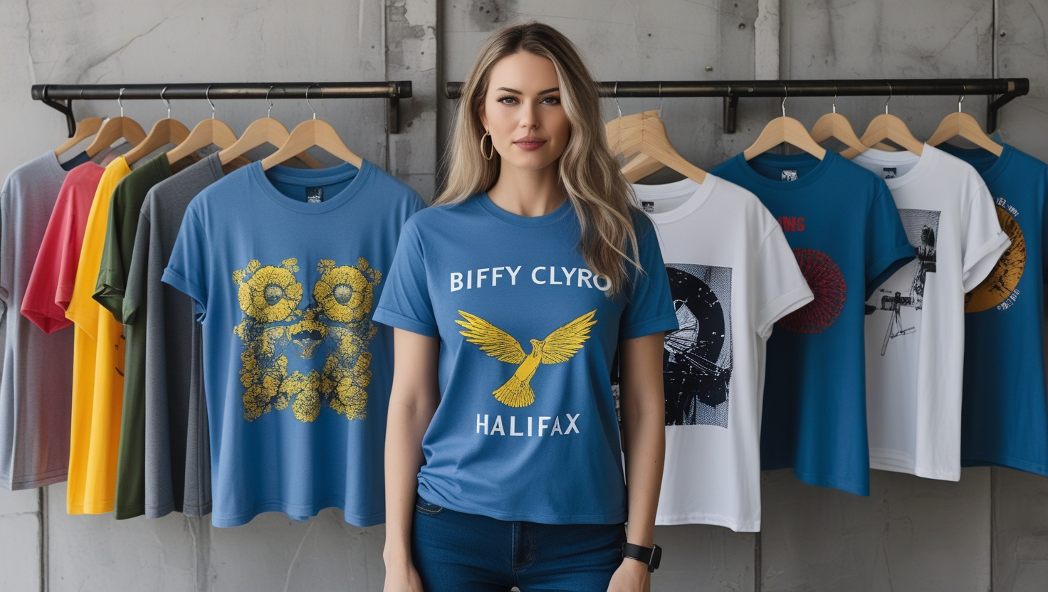 Biffy Clyro T-Shirts Halifax Womens
