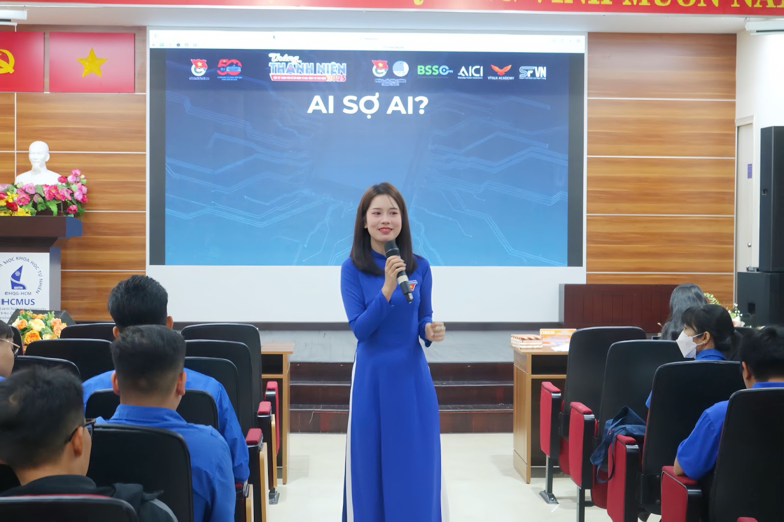 VTALK Đồng Hành Cùng Đoàn Viên, Sinh Viên ĐH KHTN Tại Tập Huấn Ứng Dụng AI