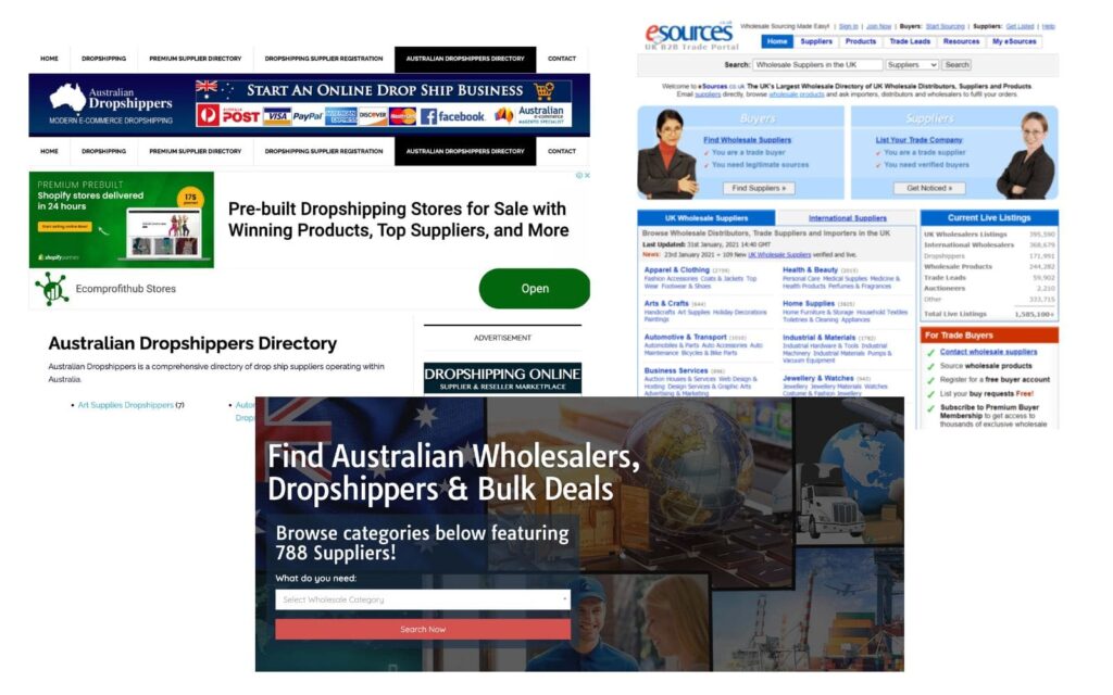 where to find dropshipping suppliers in australia