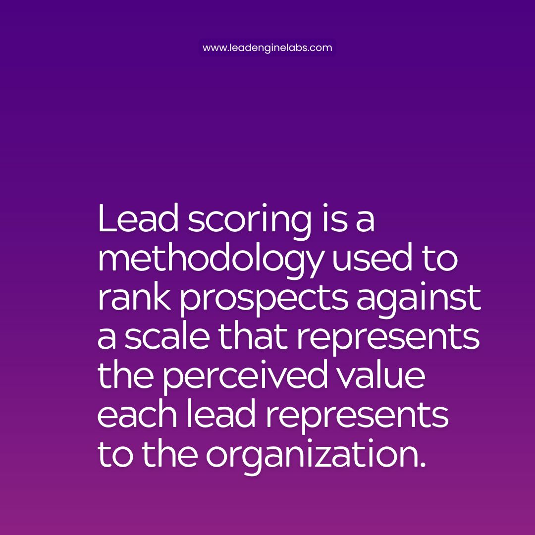 Implement a Robust Lead Scoring System