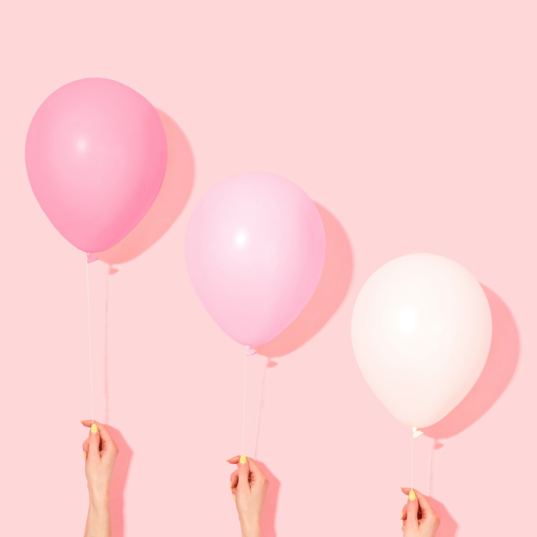 Romantic birthday GIF with candles and hearts