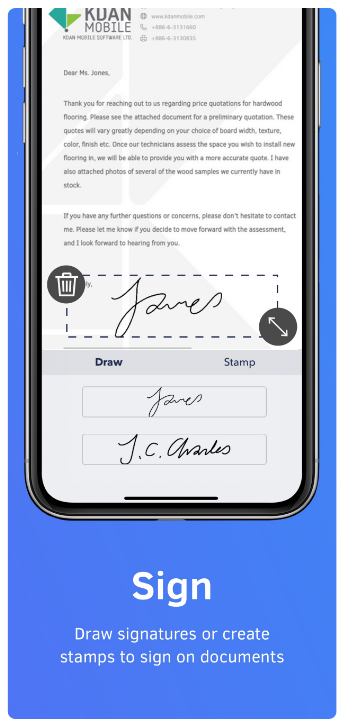 DottedSign: Mobile-focused e-signature platform