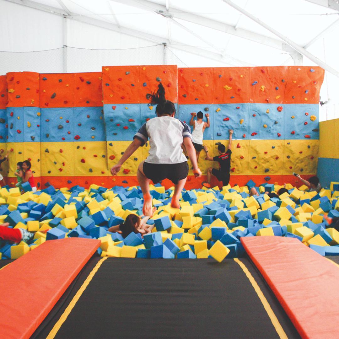 Stay Within Your Skill Level - trampoline park safety tips