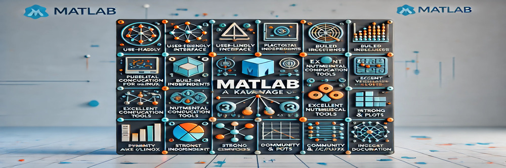 Visual representation of MATLAB's key advantages.