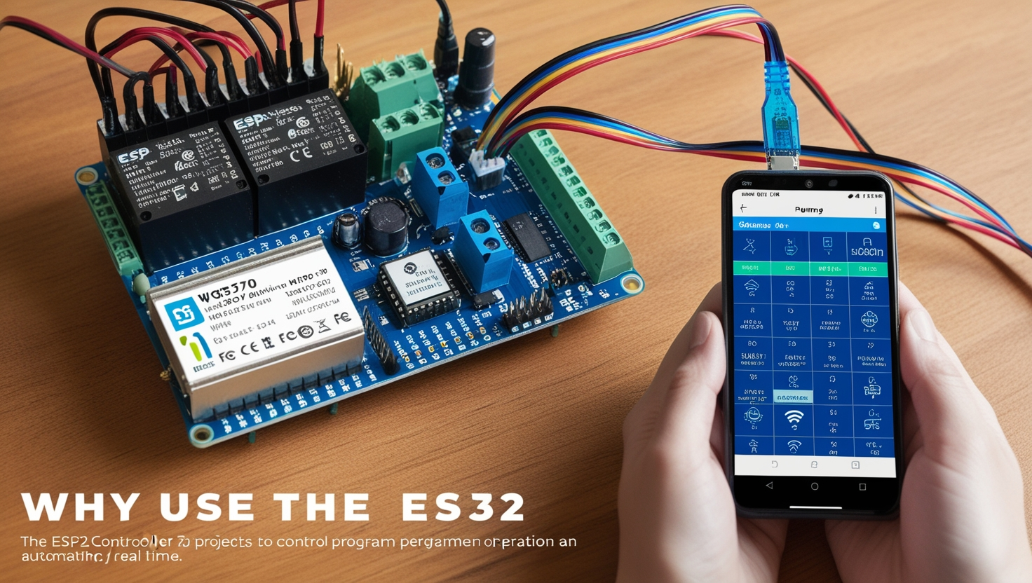 Drive a WQB370 with ESP32