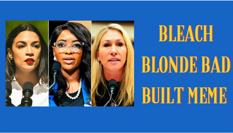 bleach blonde bad built meme