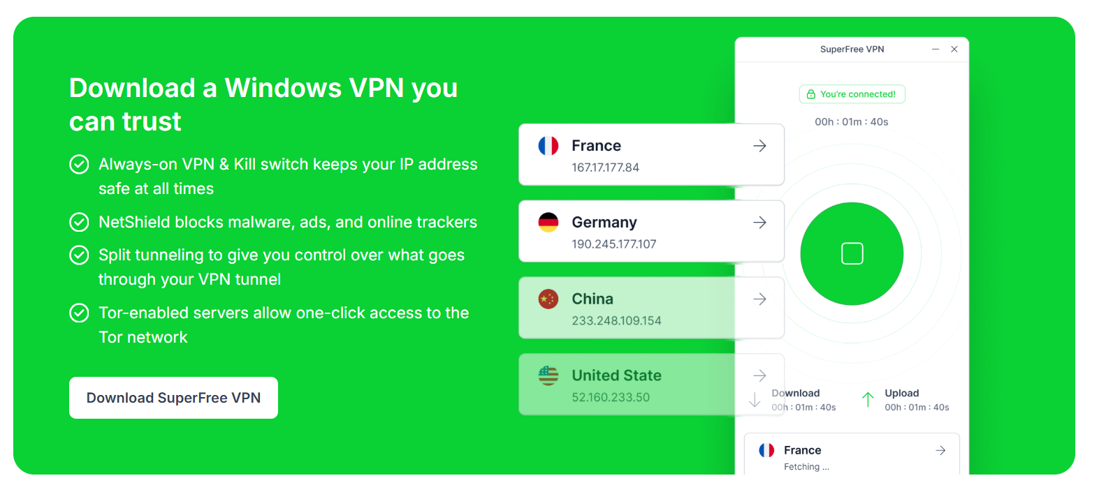 SuperFreeVPN - Best Free VPN