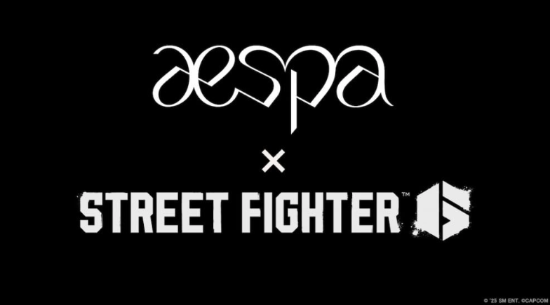 This contains an image of aespa Street Fighter 6 Collab