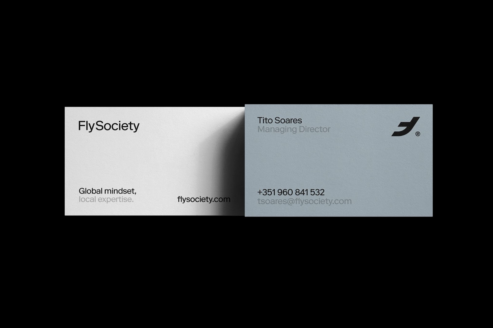 Image from the FlySociety Branding: Soaring to New Heights with Minimalist Design article on Abduzeedo