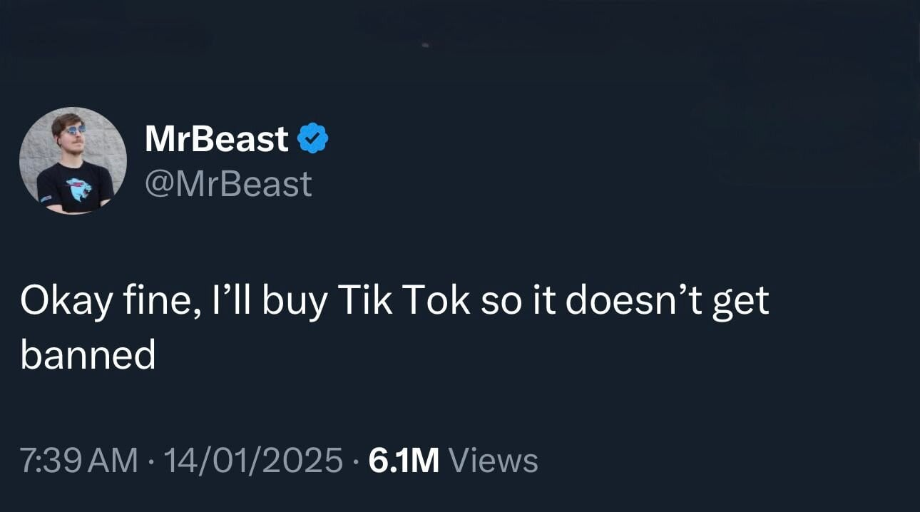 Mr beast tweet