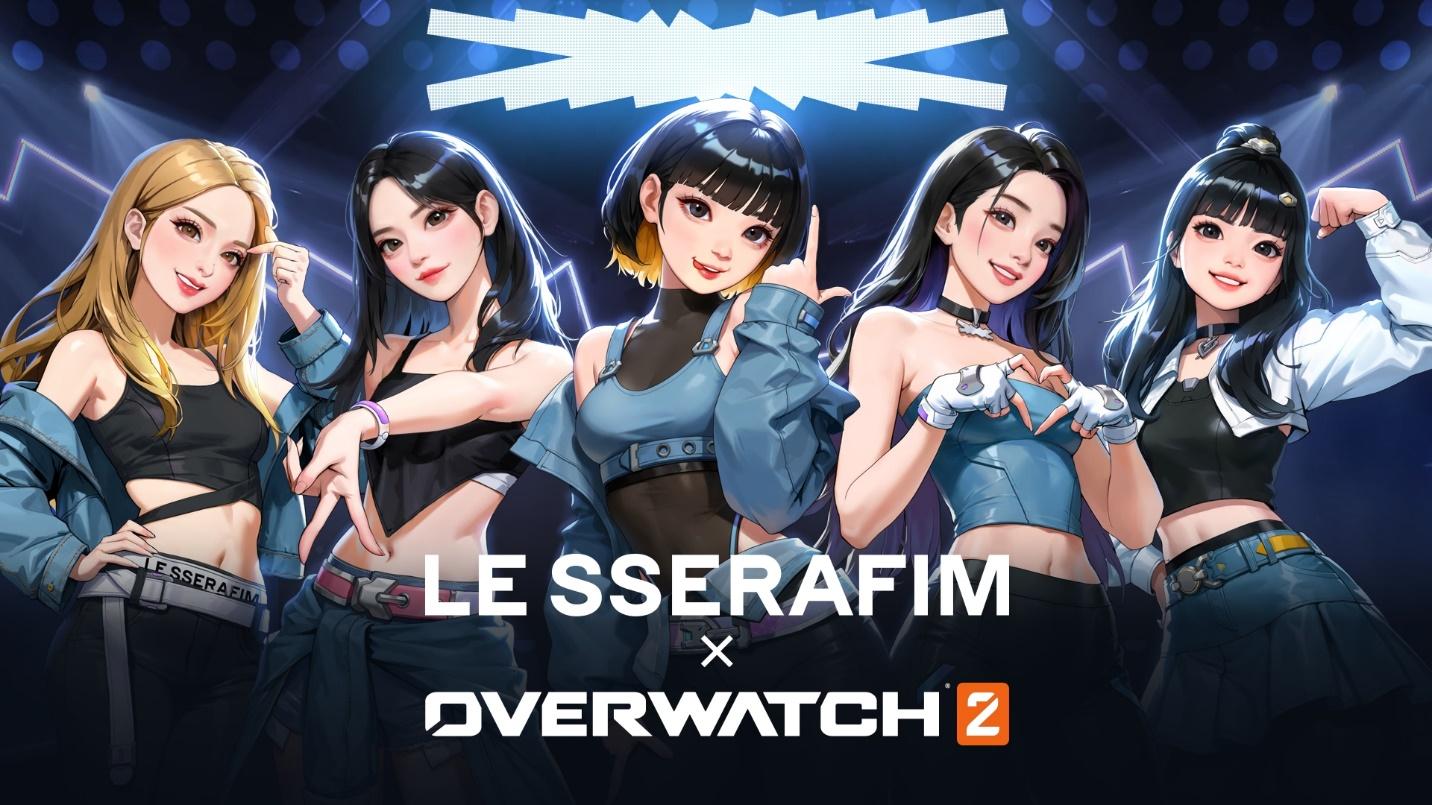 Overwatch® 2 et LE SSERAFIM® s'associent dans un nouvel événement collaboratif !  - Actualités - Overwatch