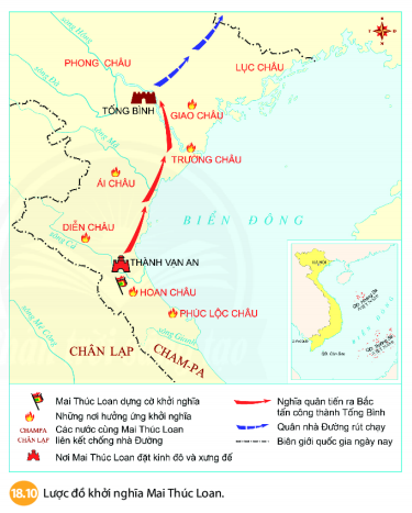 BÀI 18: CÁC CUỘC ĐẤU TRANH GIÀNH ĐỘC LẬP DÂN TỘC TRƯỚC THẾ KỶ XI. KHỞI NGHĨA HAI BÀ TRƯNG (NĂM 40-43)Câu hỏi: - Những câu thơ trích trong Thiên Nam ngữ lục cho em biết thông tin gì về nguyên nhân của cuộc khởi nghĩa Hai Bà Trưng?- Dựa vào lược đồ 18.2, em hãy trình bày diễn biến cuộc khởi nghĩa Hai Bà Trưng- Tìm những cụm từ và câu thể hiện ý nghĩa của khởi nghĩa Hai Bà Trưng trong tư liệu 18.3Giải nhanh: - Nguyên nhân của cuộc khởi nghĩa Hai Bà Trưng:+ Phải trả được mối thù của đất nước+ Muốn khôi phục, giành lại được đất nước mà các vua Hùng đã dựng nên. + Trả thù cho chồng Trưng Trắc là Thi Sách.- Diễn biến cuộc khởi nghĩa Hai Bà Trưng:+ Hai Hà Trưng phất cờ khởi nghĩa vào mùa xuân năm 40 tại Hát Môn.+ Cuộc khởi nghĩa của Hai Bà Trưng bùng nổ và thu hút được hào kiệt khắp nơi về gia nhập. Nghĩa quân đã nhanh chóng đánh bại được quân nhà Hán, làm chủ Mê Linh, rồi tiến về Cổ Loa và Lụy Châu.+ Quan thái thú Tô Định bỏ thành, chạy trốn về Nam Hải. Quân Hán ở các quận huyện khác cũng gặp thất bại.+ Cuộc khởi nghĩa của Hai Bà Trưng năm 40 đến đây đã dành được thắng lợi hoàn toàn+ Năm 42, nhà Hán đưa 2 vạn quân sang xâm lược. Hai Bà Trưng tổ chức kháng chiến anh dũng nhưng thất bại.- Những cụm từ và câu thể hiện ý nghĩa của khởi nghĩa Hai Bà Trưng trong tư liệu 18.3:   Trưng Trắc, Trưng Nhị là đàn bà