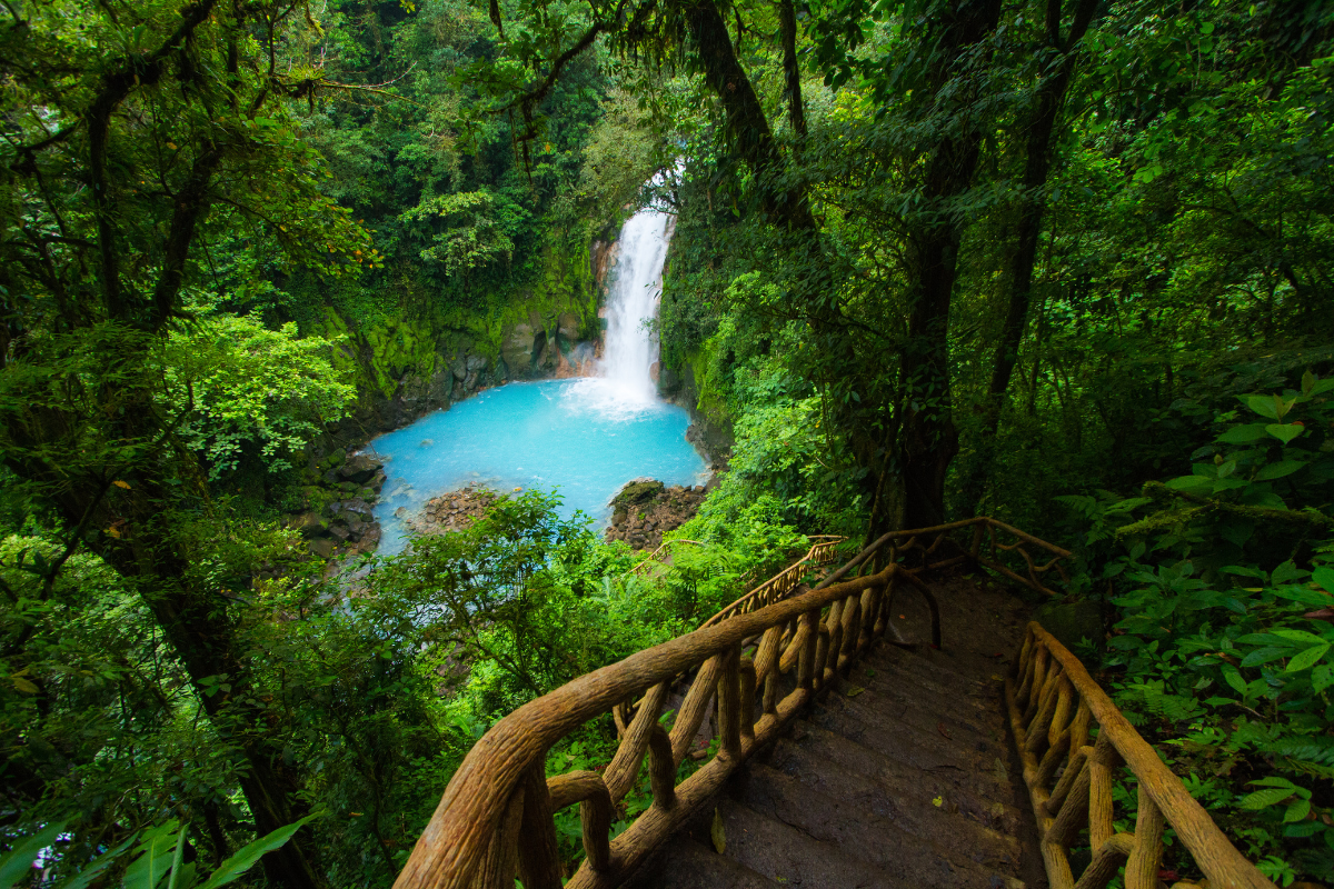 Rio Celeste Waterfall 
