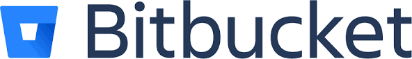 A logo for Bitbucket.