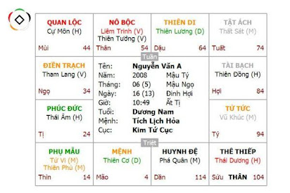 3. Bình Giải Lá Số Tử Vi