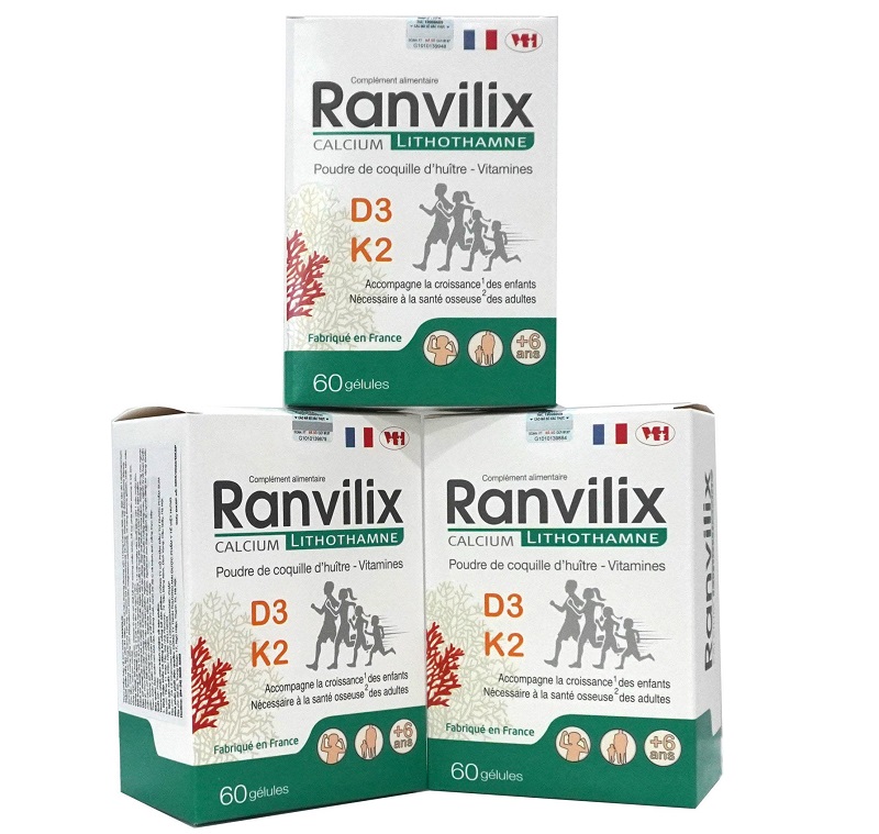 Ranvilix được bào chế từ thành phần tự nhiên, mang đến hiệu quả cao và an toàn cho sức khỏe