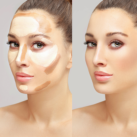 Applying soft contour and blush for a natural glam look - Charmacy Milano