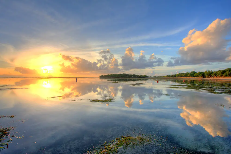 Sunset di nusa dua