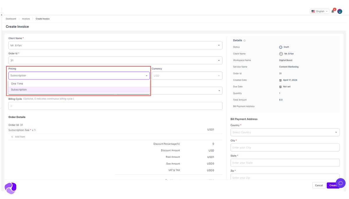 Agency Handy Automated Billing 