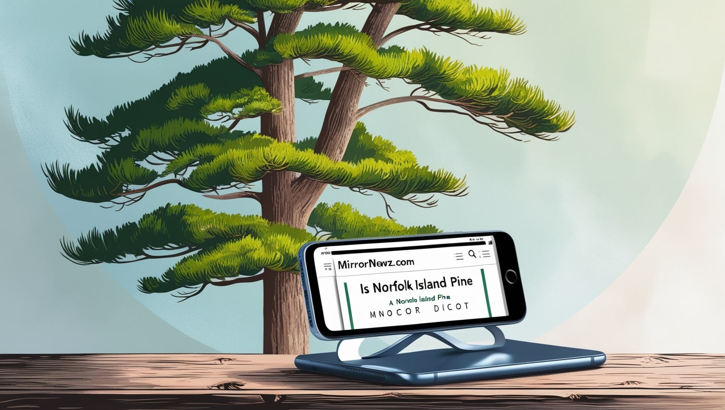 Is Norfolk Island Pine a Monocot or Dicot