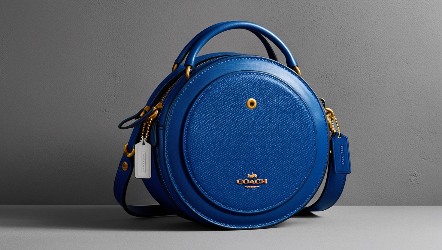 Vintage Coach Blue Canteen