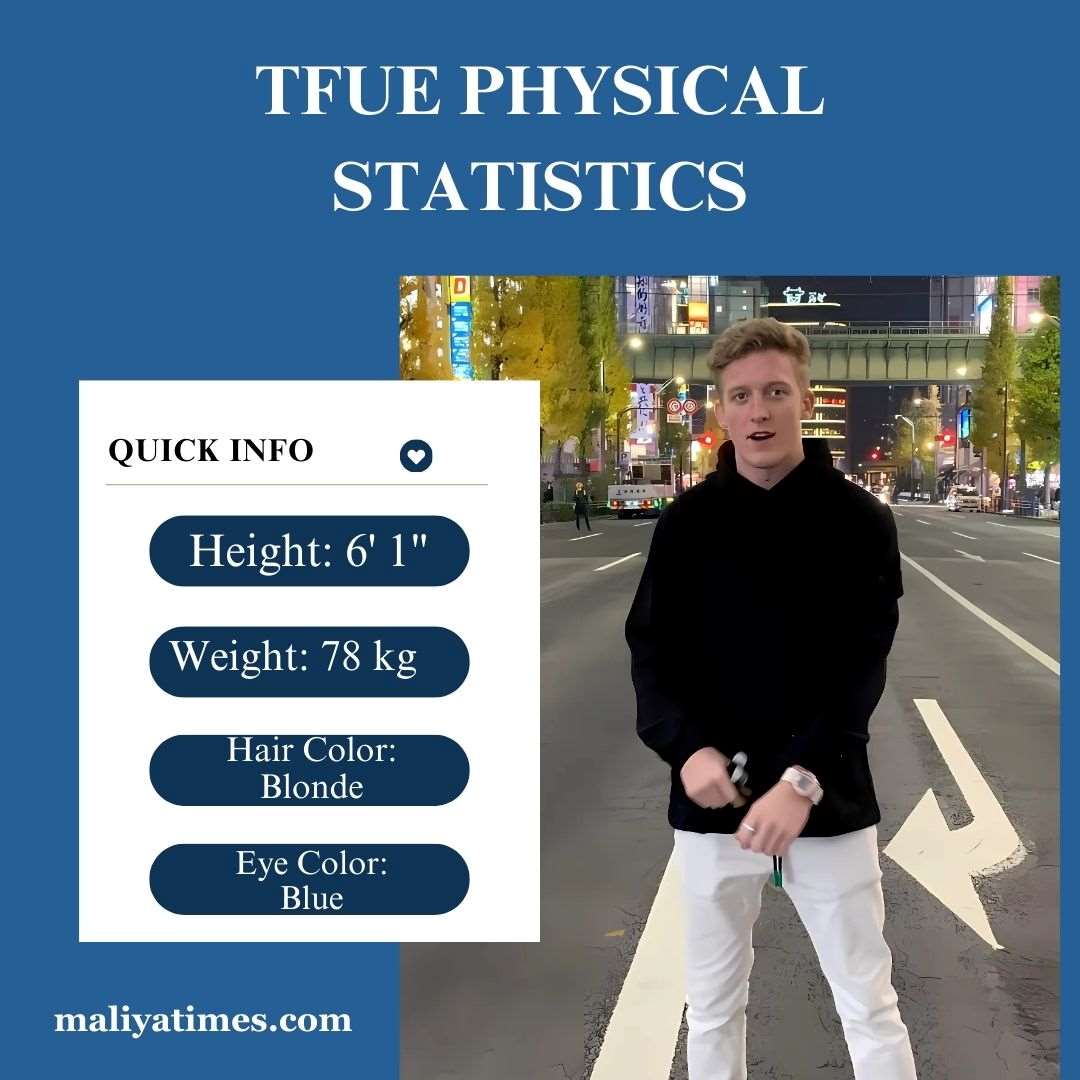 Tfue Physical Appearance