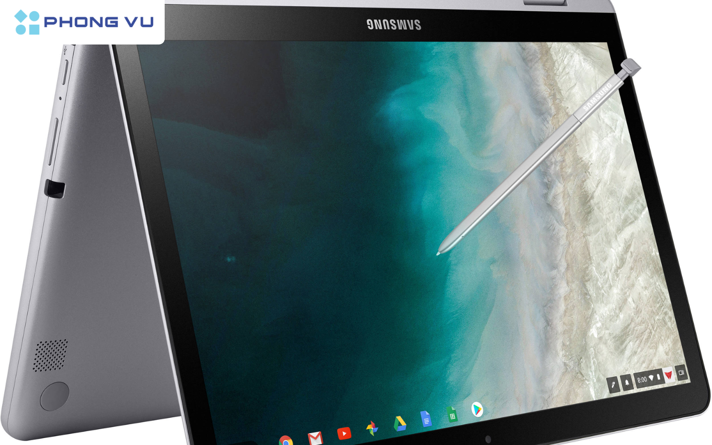 Màn hình và loa Samsung Chromebook Plus
