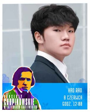 Сольный концерт Хао Рао в Королевском парке Лазенки