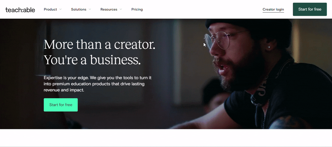 Teachable site