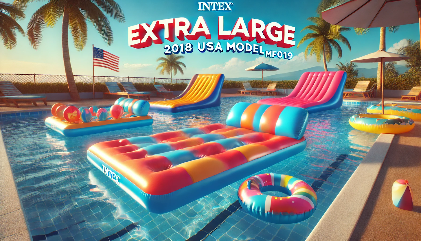 intex pool floats mf019 usa extra large 2018 model usa