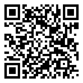 A qr code with a few black squares

Description automatically generated