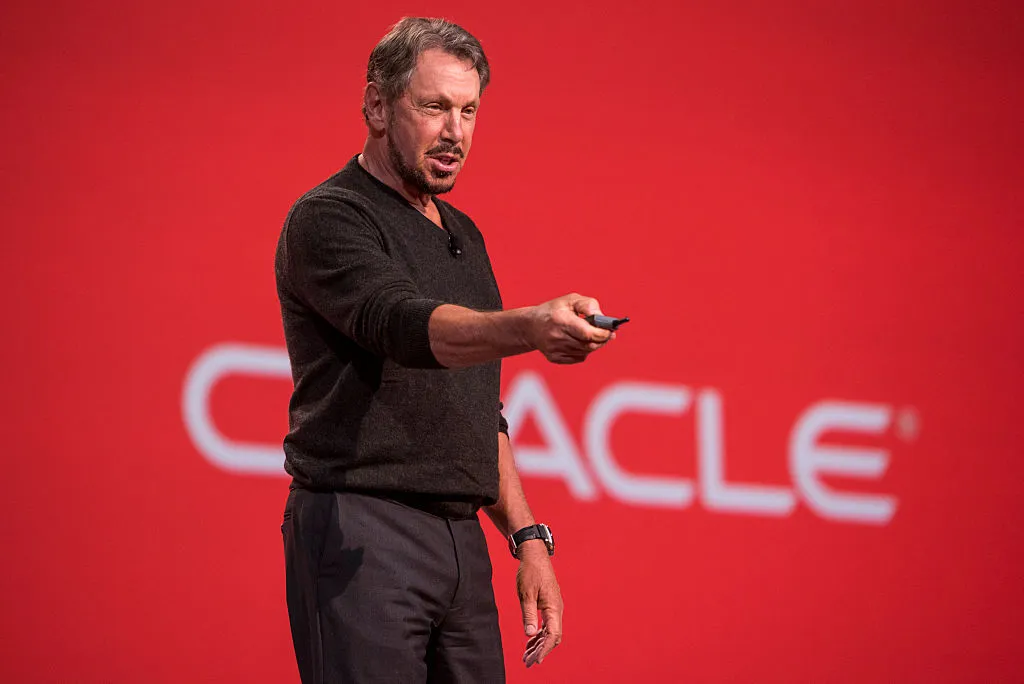 Oracle founder, Larry Ellison.
Image Credits:
David Paul Morris / Bloomberg