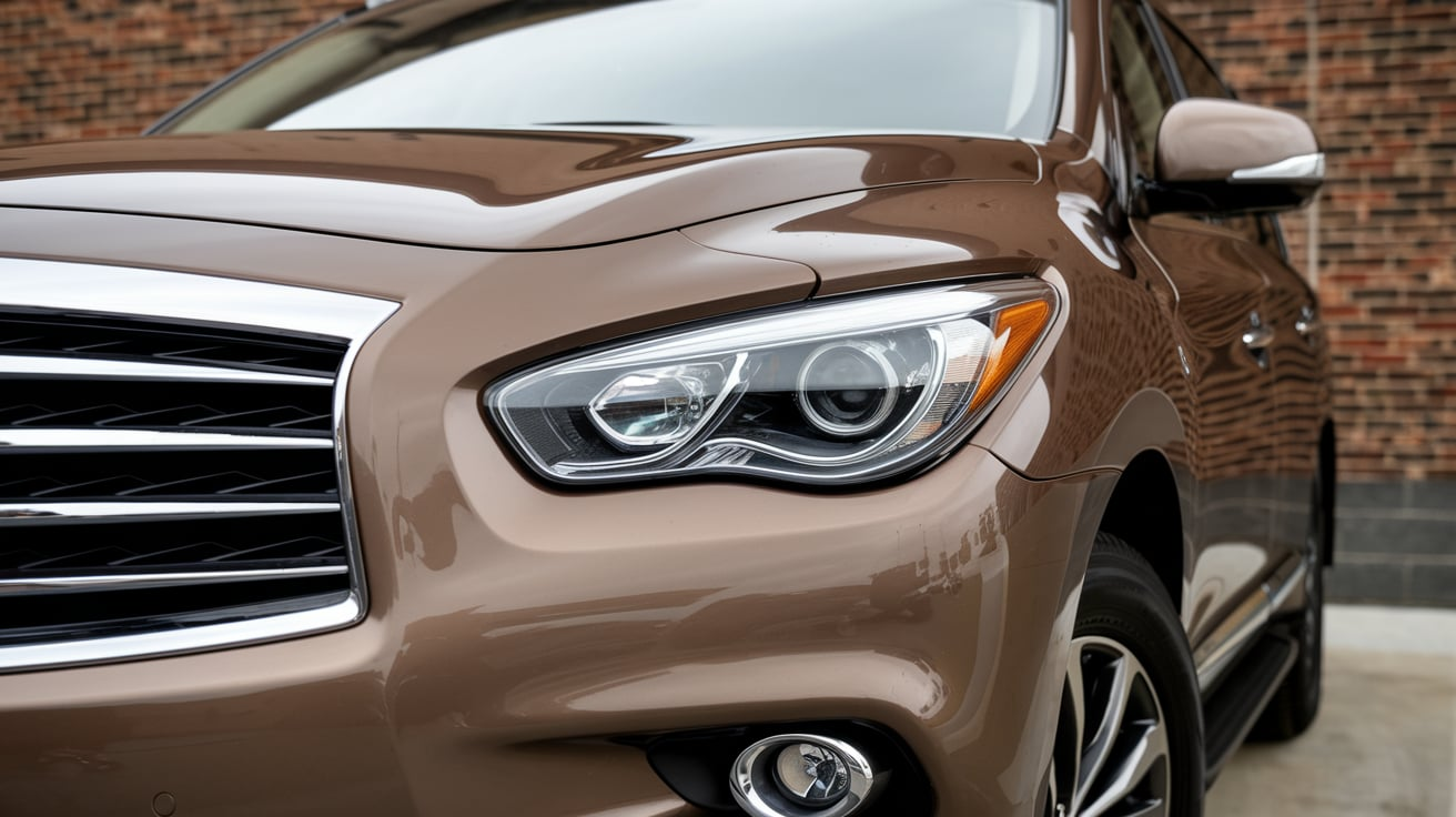 2014 Infiniti QX60 Headlight Assembly Brown