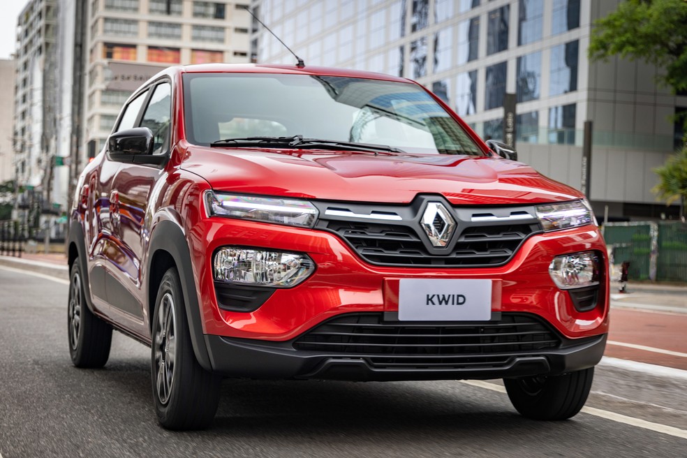 Renault Kwid é um dos carros mais baratos do Brasil — Foto: Divulgação