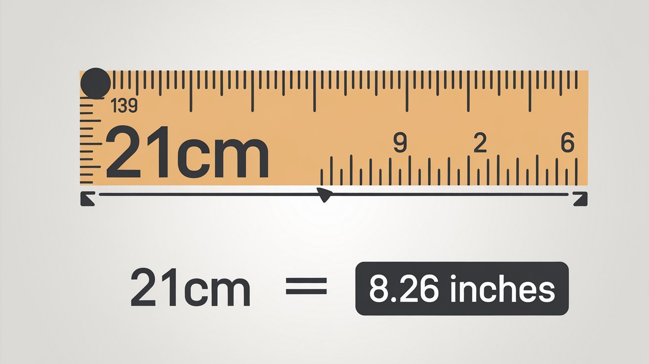 21cm in Inches