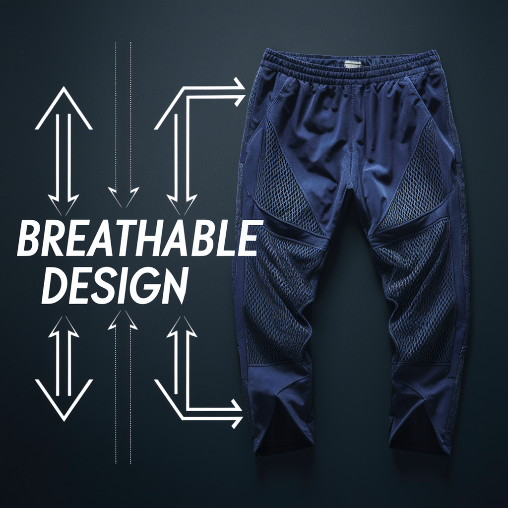 Gym Trousers Men breathable design
