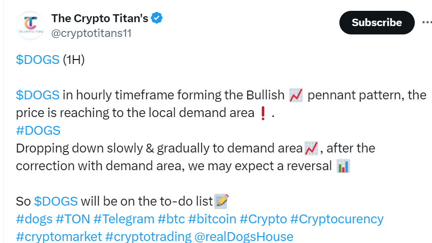 The Crypto titan's