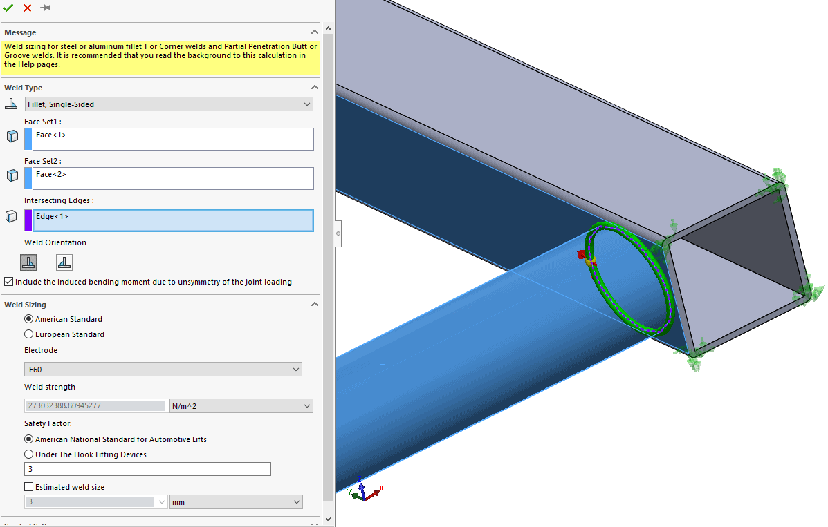 Weld Analysis in SOLIDWORKS Simulation: Connector Series