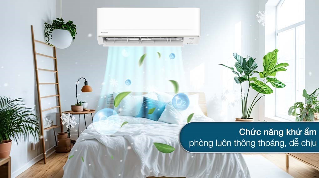 Máy lạnh Panasonic Inverter 1.5 HP CU/CS-PU12AKH-8 - Tiện ích